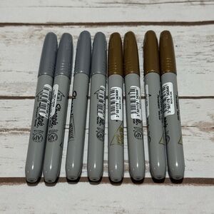 (8 Pack) Gold & Silver Sharpie NEW